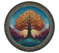 Arbre de Vie Mosaic Illustration || Puzzles Amusants en Famille 1000pcs (67.5x67.5cm) Adultes