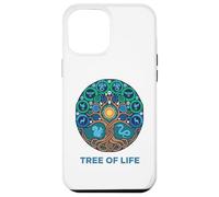 Arbre de Vie Mystique Yggdrasil Etz Chaim Arbor Vitae Coque pour iPhone 12 Pro Max