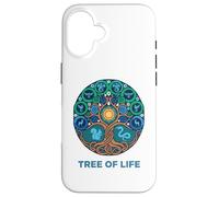 Arbre de Vie Mystique Yggdrasil Etz Chaim Arbor Vitae Coque pour iPhone 16