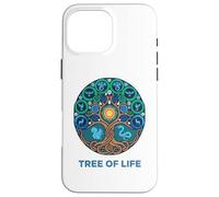 Arbre de Vie Mystique Yggdrasil Etz Chaim Arbor Vitae Coque pour iPhone 16 Pro Max