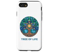 Arbre de Vie Mystique Yggdrasil Etz Chaim Arbor Vitae Coque pour iPhone SE (2020) / 7/8