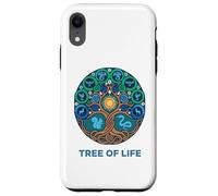 Arbre de Vie Mystique Yggdrasil Etz Chaim Arbor Vitae Coque pour iPhone XR