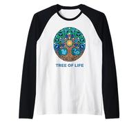 Arbre de Vie Mystique Yggdrasil Etz Chaim Arbor Vitae Manche Raglan
