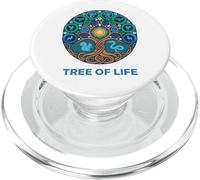 Arbre de Vie Mystique Yggdrasil Etz Chaim Arbor Vitae PopSockets PopGrip pour MagSafe