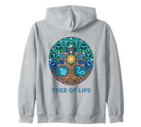 Arbre de Vie Mystique Yggdrasil Etz Chaim Arbor Vitae Sweat à Capuche