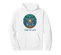 Arbre de Vie Mystique Yggdrasil Etz Chaim Arbor Vitae Sweat à Capuche
