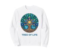 Arbre de Vie Mystique Yggdrasil Etz Chaim Arbor Vitae Sweatshirt