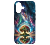 Arbre de Vie Nébuleuse Aurore boréale Coque pour iPhone 17