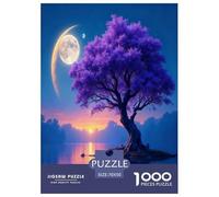 Arbre de Vie Papier Puzzle Jeu De Puzzle Activités Familiales Stimulantes 1000 Stukjes Plantes sacrées Casse-tête Qualité Premium pour Adultes 70x50cm/1000pcs