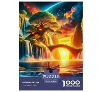 Arbre de Vie Puzzle 1000 Pièces - Détente Garantie, Défi Ludique pour Adultes, Déco Artistique, Poster + Cadeau Prêt, 70x50cm/1000pcs