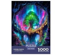 Arbre de Vie Puzzle 1000 Pièces Educa Jouet en Bois Cadeau Unique Décoration Intérieure Jeu ÉduChat If Challenge Toy Adultes & Enfants des 14 Ans 70x50cm/1000pcs