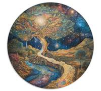 Arbre de Vie Puzzle 1000 Pièces Educa Jouet en Bois Cadeau Unique DécoRation Intérieure Jeu Éduchatif Challenge Toy Adultes & Enfants des 14 Ans 1000pcs (67.5x67.5cm)