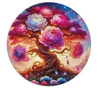 Arbre de Vie Puzzle 1000 Pièces Educa Jouet en Bois Cadeau Unique Décoration Intérieure Jeu Éduchatif Challenge Toy Adultes Et Enfants À Partir De 14 Ans 1000pcs (67.5x67.5cm)