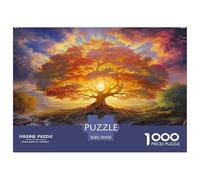 Arbre de Vie Puzzle 1000 Pièces Educa Jouet en Bois Divertissement Créatif De l'art De La Décoration Jeu Éduchatif Challenge Toy Adultes Et Enfants À Partir De 14 Ans 70x50cm/1000pcs