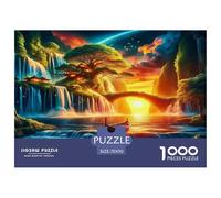 Arbre de Vie Puzzle 1000 Pièces Educa Jouet en Bois Divertissement Créatif Décoration Intérieure Jeu Éduchatif Challenge Toy Adultes & Enfants des 14 Ans 70x50cm/1000pcs