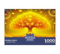 Arbre de Vie Puzzle 1000 Pièces Jeu Éducatif Puzzle Premium La vitalité enracinée dans la Nature Cadeaux pour Femmes, Hommes, Applicable Aux Adultes Et Enfants De Moins De 14 Ans 38x26cm/1000pcs