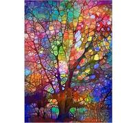 Arbre De Vie - Puzzle 3000 Pièces Fête De Famille - Décoration De Vacances - Jouet Créatif - Puzzle en Bois
