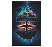 Arbre de Vie Puzzle De 1000 Pièces pour Adultes, Adolescents Et Enfants Puzzles, Décompression Intellectuelle, Jeu Familial Amusant 78×53cm