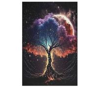 Arbre de Vie Puzzle De 1000 Pièces pour Adultes, Adolescents Et Enfants Puzzles, Décompression Intellectuelle, Jeu Familial Amusant 78×53cm