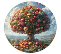 Arbre de Vie Puzzles 1000 Pièces Cadeau Unique Jeu Éduchatif Défi Jouet À De Qualité Supérieure Peinture Art pour Adultes Et Enfants 1000pcs (67.5x67.5cm)