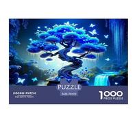 Arbre de Vie Puzzles Jeu De Puzzle Activités Familiales Stimulantes 1000 Pièces Plantes sacrées Casse-tête Qualité Premium pour Adultes Et Enfants 70x50cm/1000pcs