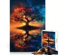 Arbre de Vie Spirituel Puzzle 1000 Pièces pour Adultes Jeu de Logique et de Partage Finition Premium Cadeau Premium 50x75cm