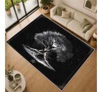 Arbre de Vie Tapis Salon 140x200cm Lavable en Machine Antidérapant