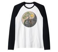 Arbre de Vie, Yin et Yang, bonsaï Japonais, Symbole Manche Raglan