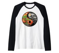 Arbre de Vie, Yin et Yang, bonsaï Japonais, Symbole Manche Raglan