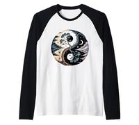 Arbre de Vie Yin Yang Taoïste Feng Shui Méditation Manche Raglan