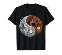 Arbre de Vie Yin Yang Taoïste Feng Shui Méditation T-Shirt