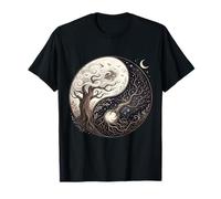 Arbre de Vie Yin Yang Taoïste Feng Shui Méditation T-Shirt