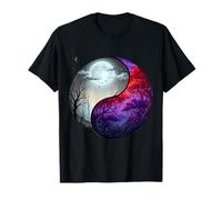 Arbre de Vie Yin Yang Taoïste Méditation Feng Shui T-Shirt