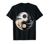 Arbre de Vie Yin Yang Taoïste Méditation Feng Shui T-Shirt