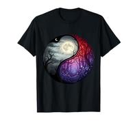 Arbre de Vie Yin Yang Taoïste Méditation Feng Shui T-Shirt