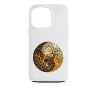 Arbre de Vie Yin Yang - Yoga Yogi Méditation Spirituelle Zen Coque pour iPhone 13 Pro