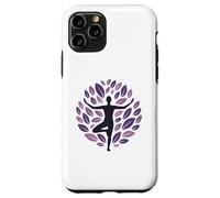 Arbre de Yoga Vrksasana Position Arbre de Vie avec Feuilles Coque pour iPhone 11 Pro
