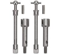 Arbre d'entraînement avant RC en acier inoxydable, remplacement d'os de chien, haute précision, usiné CNC, amélioration des performances durables pour SCX24 90081, accessoires de