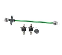 Arbre D'entraînement Central Moteur Engrenage Différentiel Ensemble Pratique Haute Résistance RC Accessoire De Voiture Alliage Matériel Approprié pour 1/14 RC Voiture 144001 (Vert)