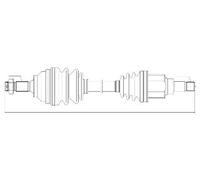 NTY NPW-CT-018 Arbre de transmission
