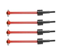 Arbre D'entraînement Compatible avec Tamiya pour TT-02B DT02 DT03 DF02 Accessoires pour Voitures Radiocommandées, 4 Pièces Métalliques pour Arbre De Transmission Universel CVD 64 Mm