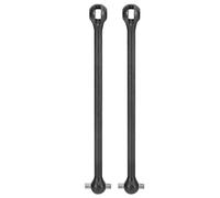 Arbre d'entraînement CVD Arbre d'entraînement de Roue Avant RC pièce de Mise à Niveau en Acier Durable Haute Performance pour Voiture télécommandée à l'échelle 1/7 TRAXXAS UDR 4,2 (Sombre et