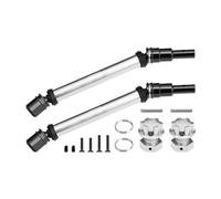 Arbre d'entraînement CVD réglable avant ou arrière en acier carbone 4140 avec écrou de roue hexagonal et écrou de roue 17 mm pour améliorations Arrma 1:10 KRATON 4S BLX-ARA102690/Outcast 4S