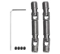 Arbre d'entraînement en métal pour WPL B36 C34 C44 1/16 RC, accessoire de mise à niveau pour camions militaires modifiés
