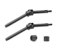 Arbre D'entraînement pour Axial pour SCX24 C10 pour JLU pour Bronco pour Gladiator DB 1/24 RC Car Upgrades Parts + 4mm Regular 2Pcs Steel Front Axle Drive Shaft CVD(Size1)