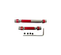 Arbre D'entraînement pour Hobbyplus Cr18p pour Rock Van 1/18 RC Améliorations Pièces Arbre De Transmission Central 2 Arbres Transmission Centraux en Acier(Red)