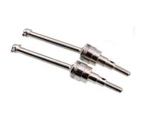 Arbre D'entraînement pour Tamiya Cvd OP Cc01 1/10 RC Voiture Télécommande pour Jouets Modèles Échelle 2 Pièces Pièce Métallique pour Arbre De Transmission Universel À Engrenages(Silver)