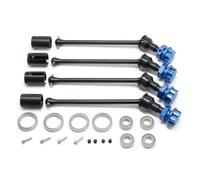 Arbre D'entraînement pour Traxxas pour Maxx pour Widemaxx 89086-4 8996x 1:10 RC Crawler Modèles Voitures RC Pièces De Mise À Niveau en Métal Kit Cvd d'arbre Transmission Allongé en Acier(Black2)