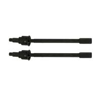 Arbre d'entraînement RC Compatible avec Axial pour Capra pour UTB18 pour RTR 1/18 RC Pièces De Mise À Niveau sur Chenilles 2 Pièces Axe Portail Avant À Joint Universel Arbre D'entraînement CVD
