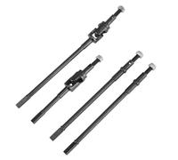 Arbre d'entraînement RC Compatible avec AXIAL SCX6 AXI05000 Pièces De Mise À Niveau De Voiture sur Chenilles RC, en Acier Trempé, Axe AR90, Axe Avant Et Arrière, Arbre D'entraînement CVD, 1/6